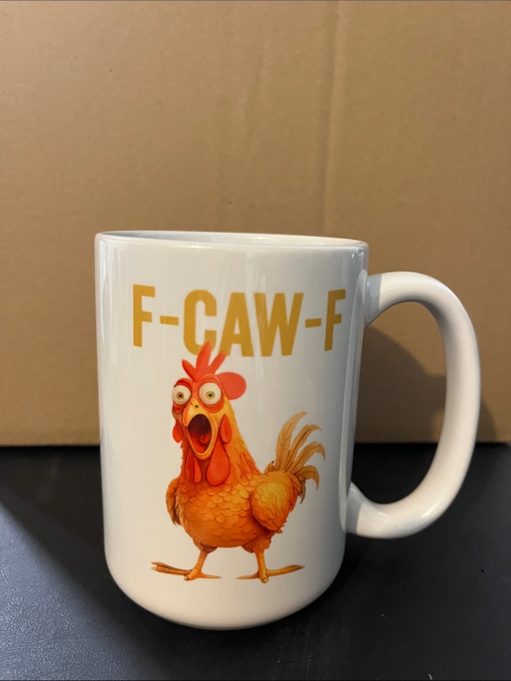 Humorous Rooster Mug